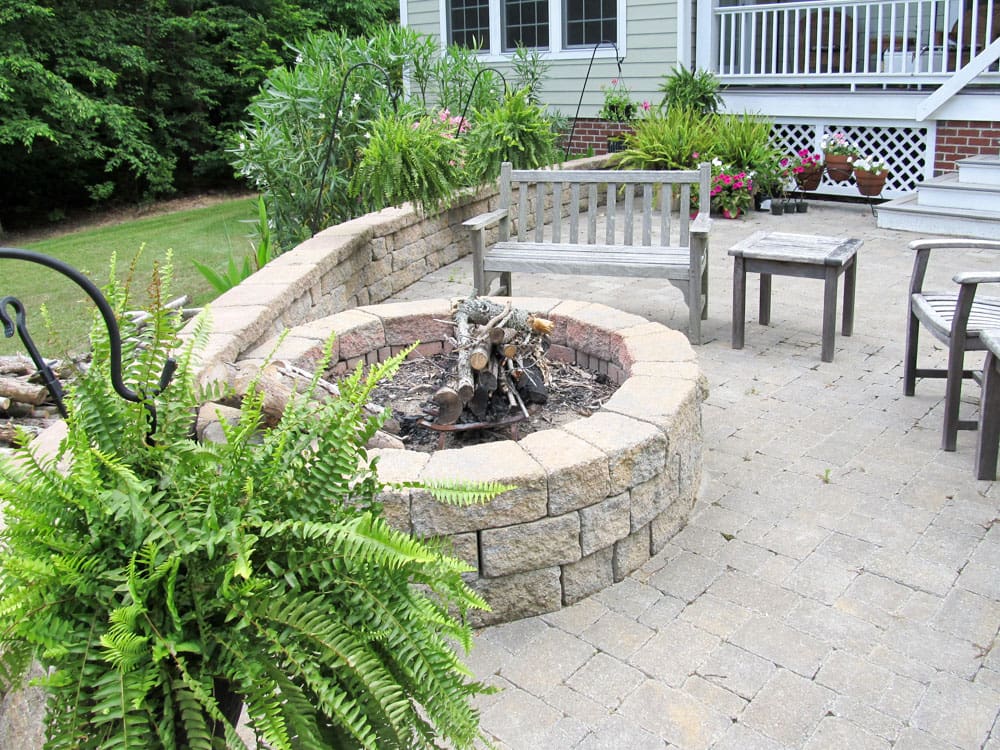 Fire pit Patio Perquimans county outdoor sitting and fire place