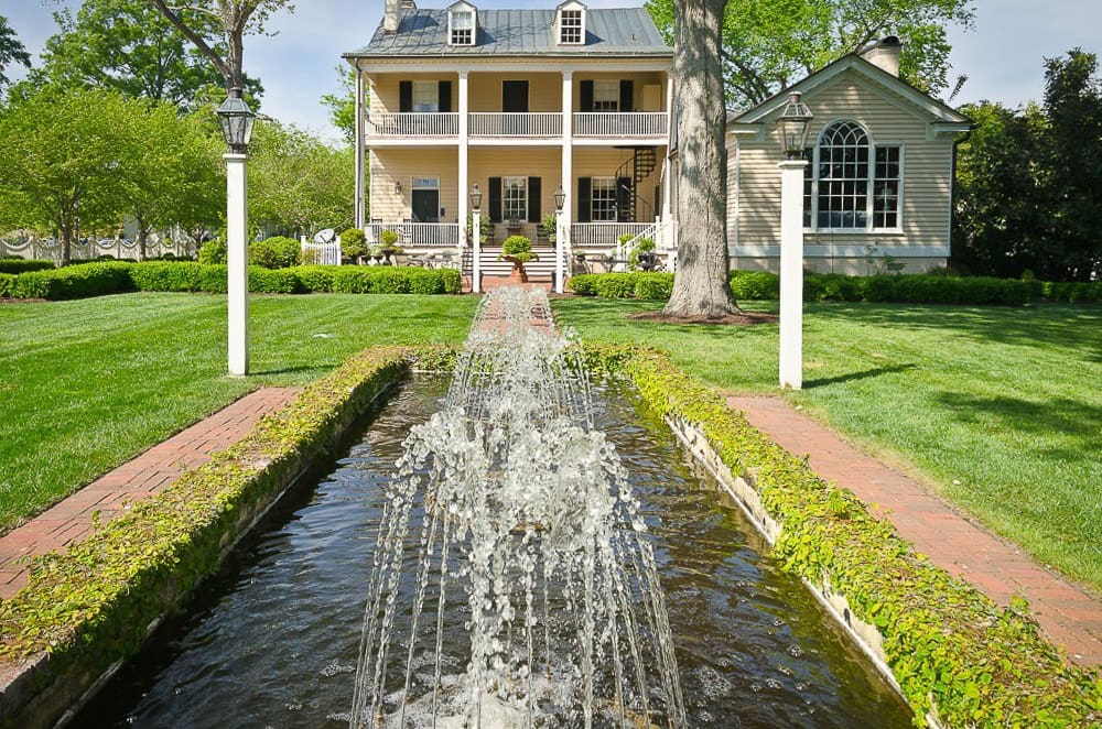 Water fountain and landscape design
